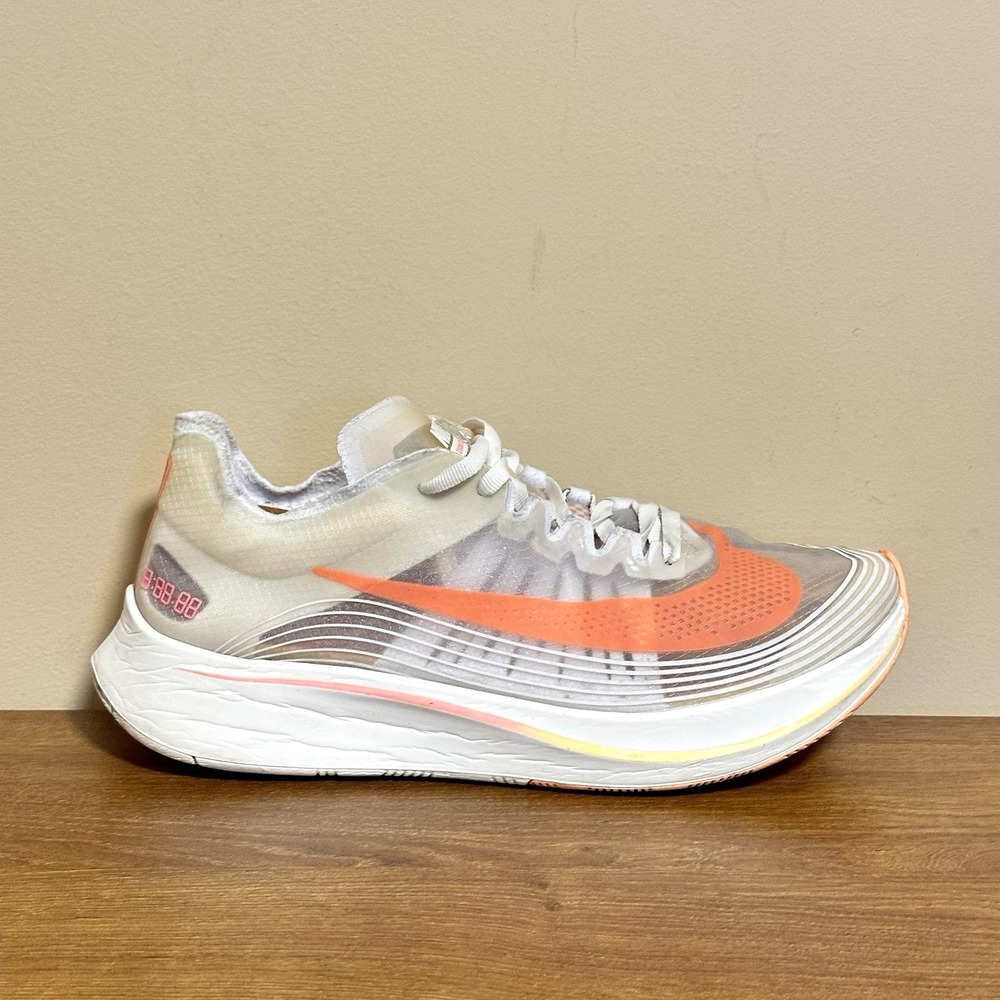 Nike Zoom‎ Fly  Orange Casual Shoes Sneakers Size 8.5